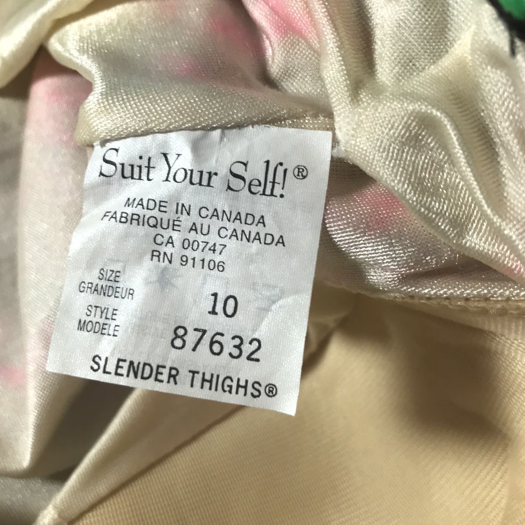 Swims Suit Yourself Floral Swimdress Womens Size 10 Multicolor Tank Spaghetti Strap Size L / US 10 / IT 46 - 3 Thumbnail