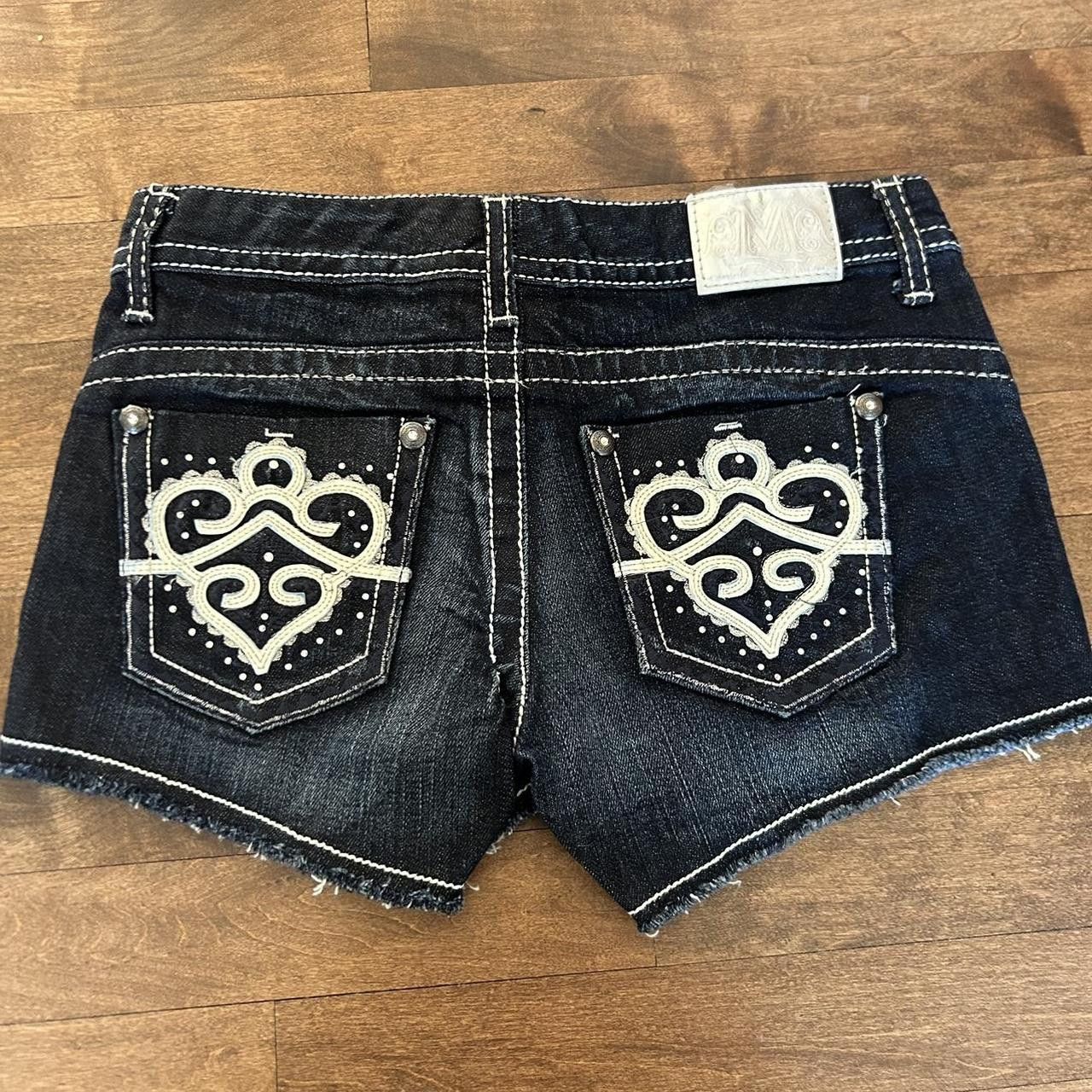 Other Maurices Blue Mini Shorts Size 1 Size 42" / US 20 - 3 Thumbnail