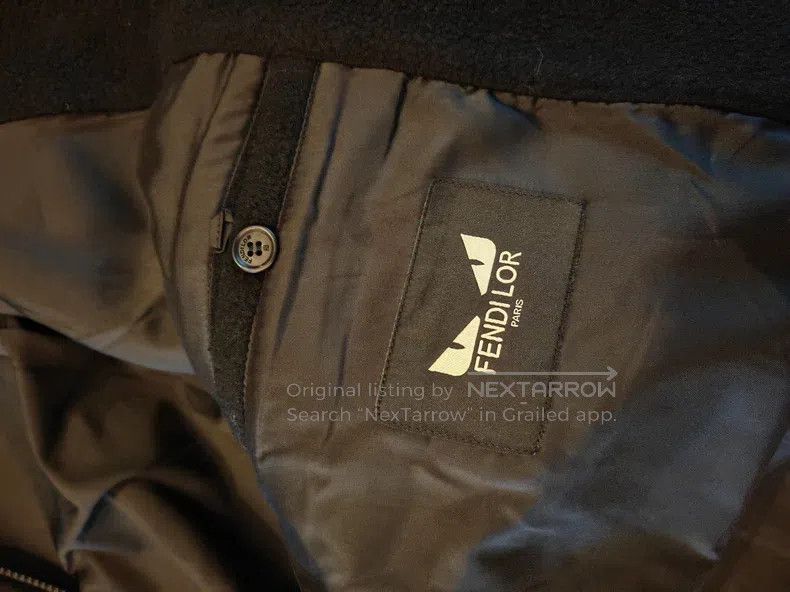 Fendi Fendi Little Monster Men's Jacket, Wool Fabric Size US M / EU 48-50 / 2 - 3 Thumbnail