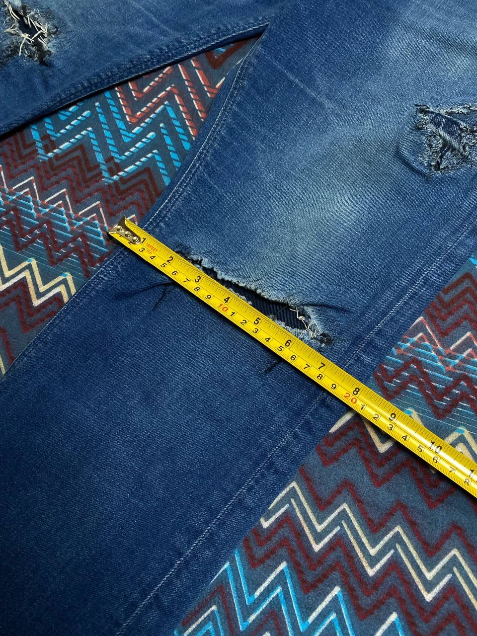 Tommy Hilfiger Tommy Hilfiger logo blue jeans vintage Y2K streetwear Size US 33 - 11 Thumbnail