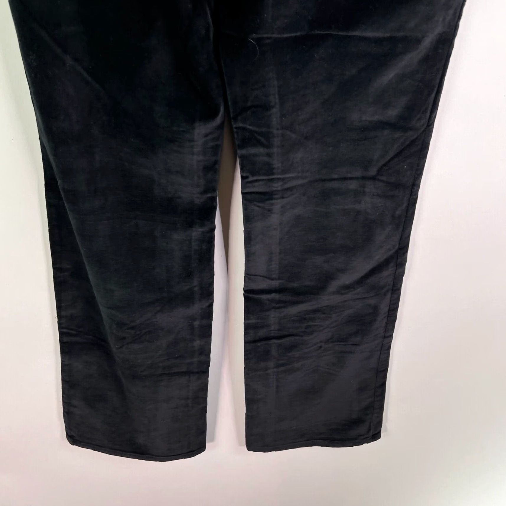Eddie Bauer Eddie Bauer Jeans Womens Size 6 Bootcut Velour Stretch Black Vintage 32X33 Denim Regular Zip Rise Mid Inseam 33 Inches Logo Size 28" / US 6 / IT 42 - 6 Thumbnail