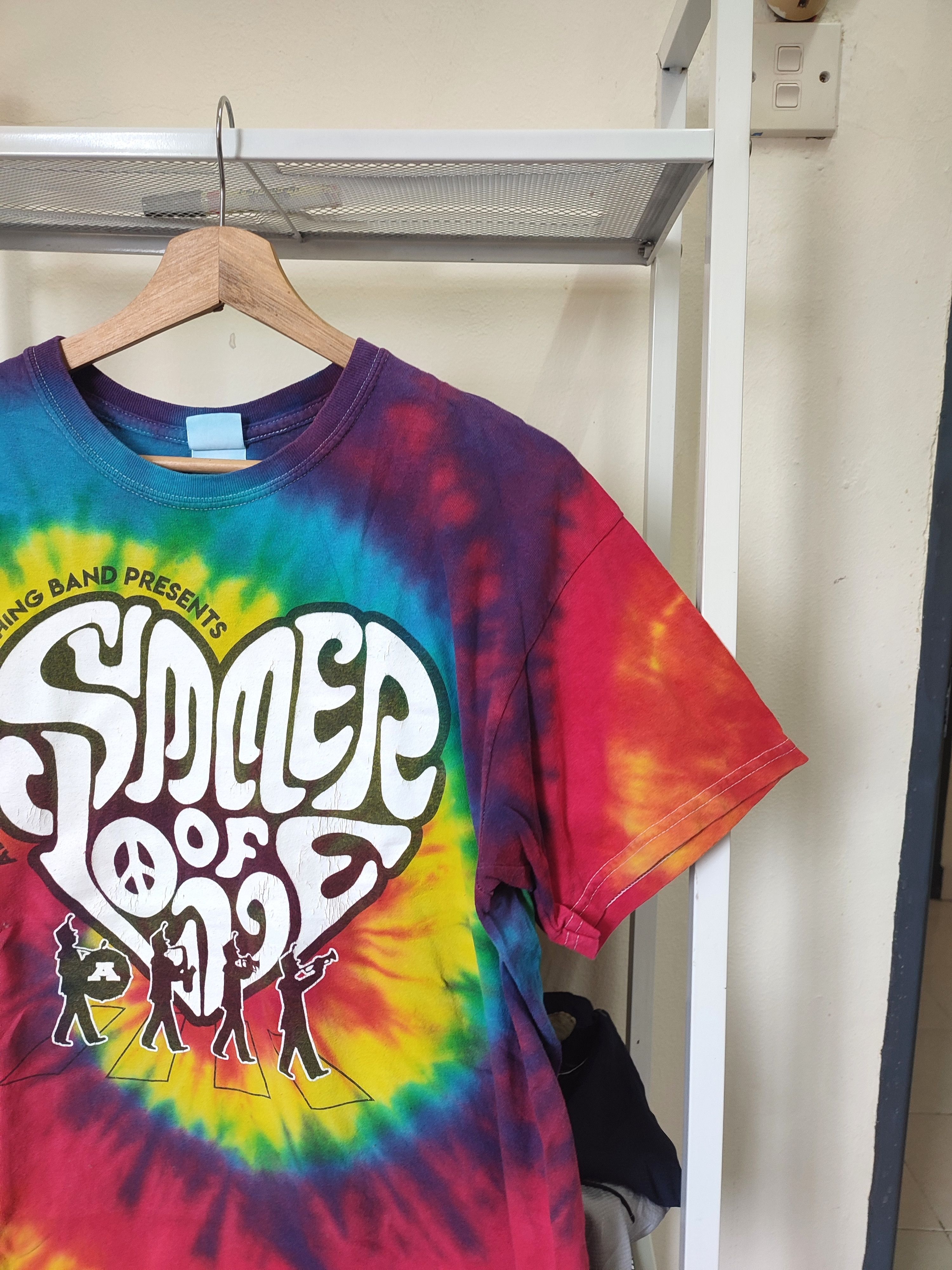 Band Tees Vintage Tye Dye Summer Of Love Band Tees Size US L / EU 52-54 / 3 - 2 Thumbnail