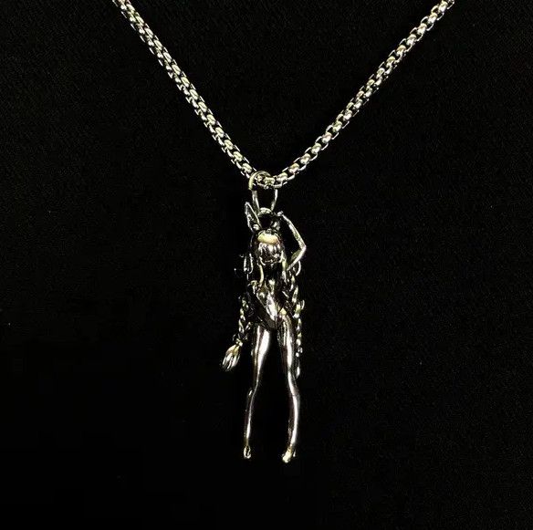 Jewelry Pretty Cool Girl Necklace Gothic Punk Chain Size ONE SIZE - 4 Thumbnail