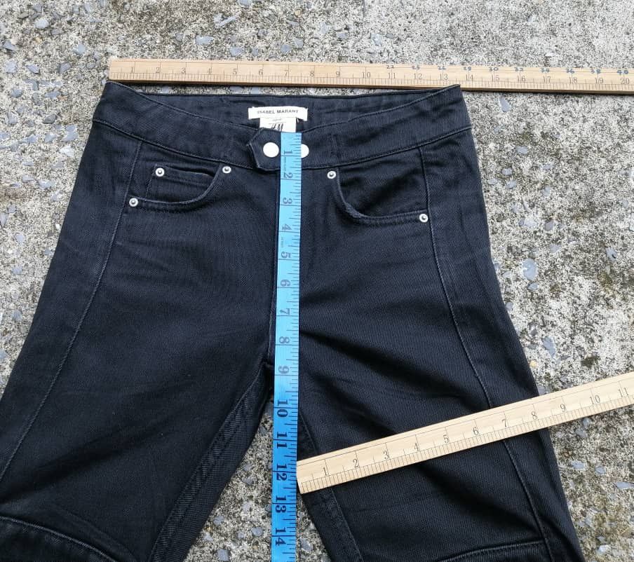 H&M × Isabel Marant Isabel Marant H&M Riders Black Jeans Size US 27 - 3 Thumbnail