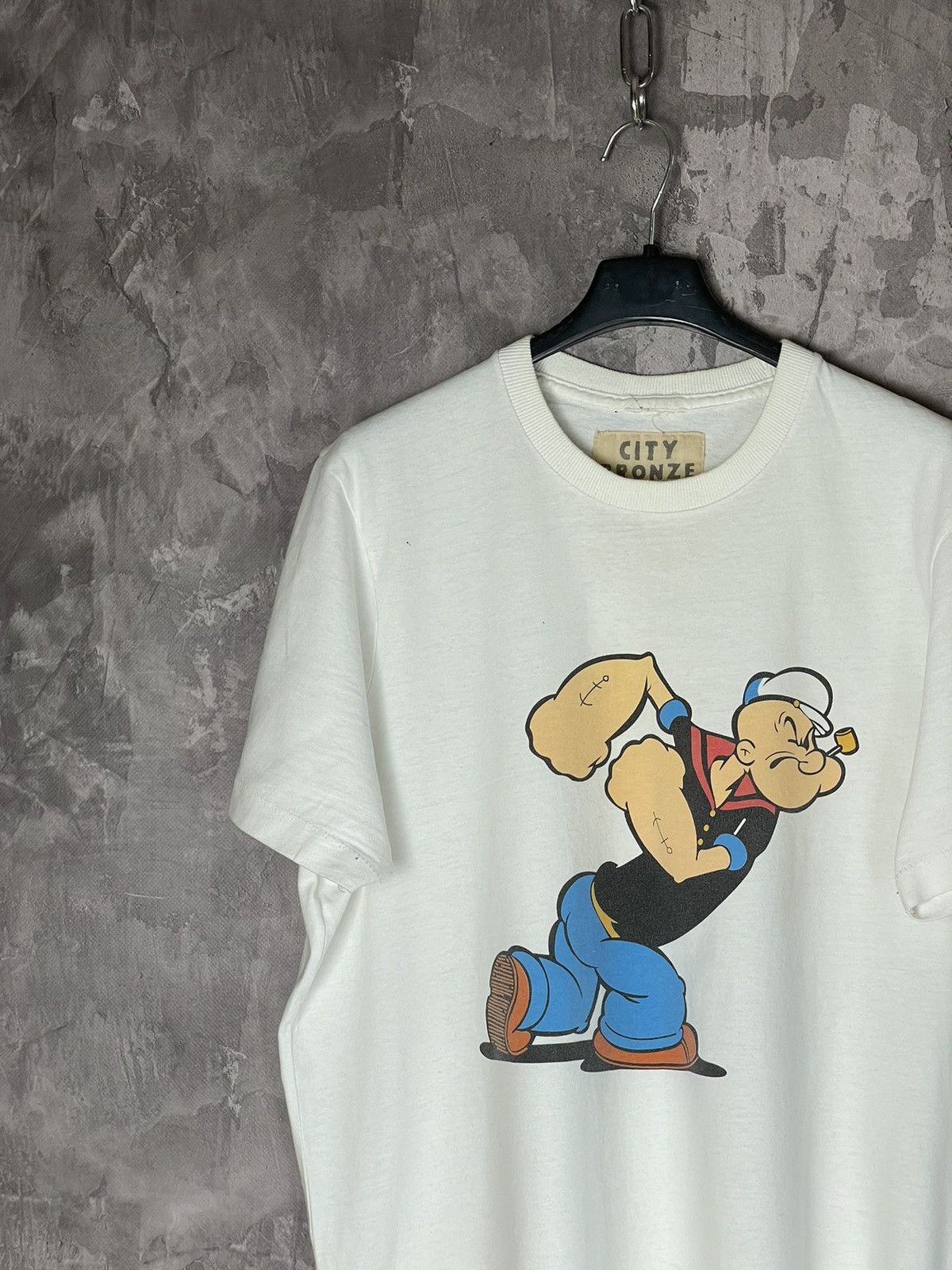 Cartoon Network × Vintage Vintage Popeye Movie Cartoon Humor Printed T shirt Size US XL / EU 56 / 4 - 3 Thumbnail