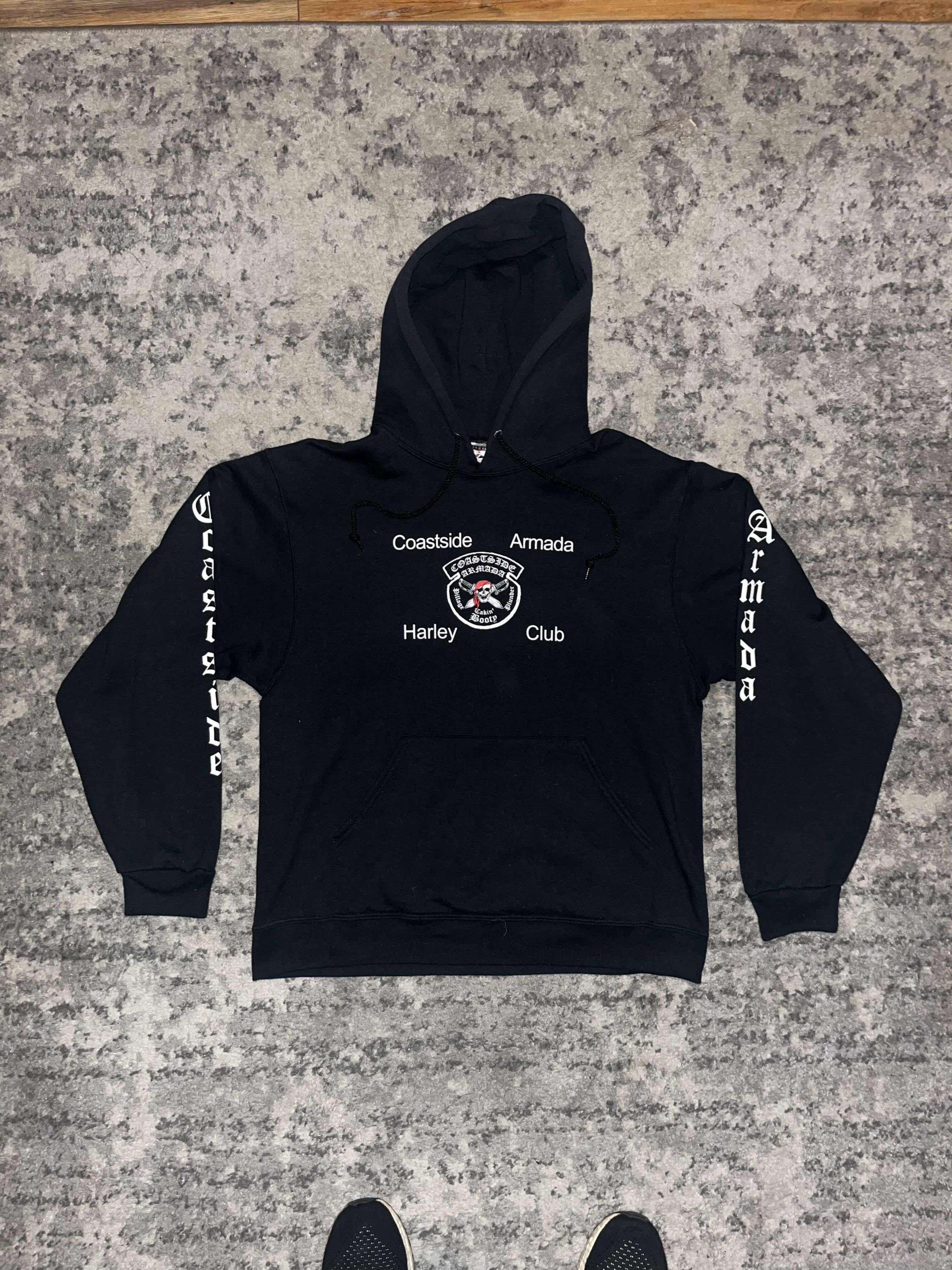 Harley Davidson Coastline Armada Harley Club Biker Hoodie Size US M / EU 48-50 / 2 - 2 Thumbnail
