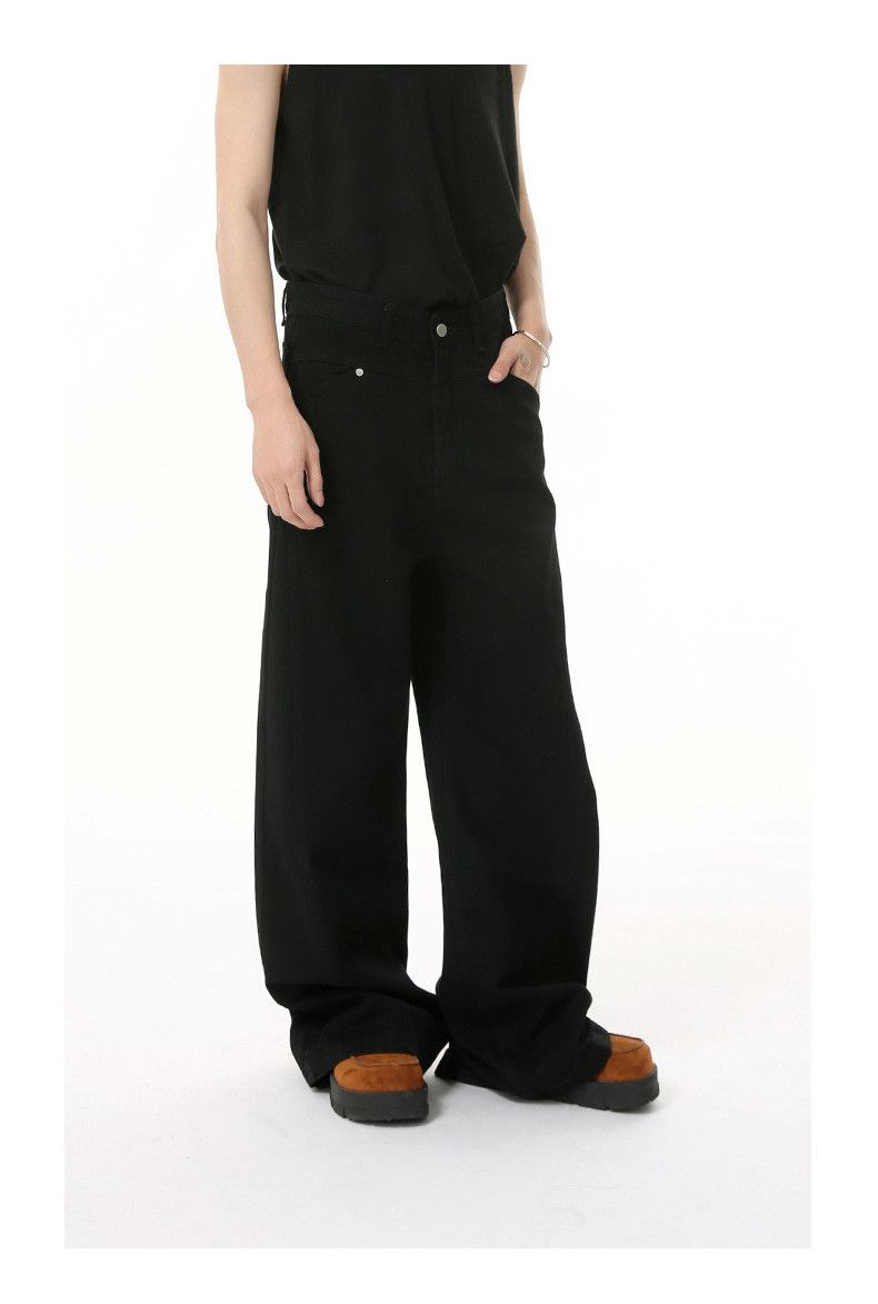 Japanese Brand Japanese retro high-street straight-leg casual jeans Size US 32 / EU 48 - 3 Thumbnail