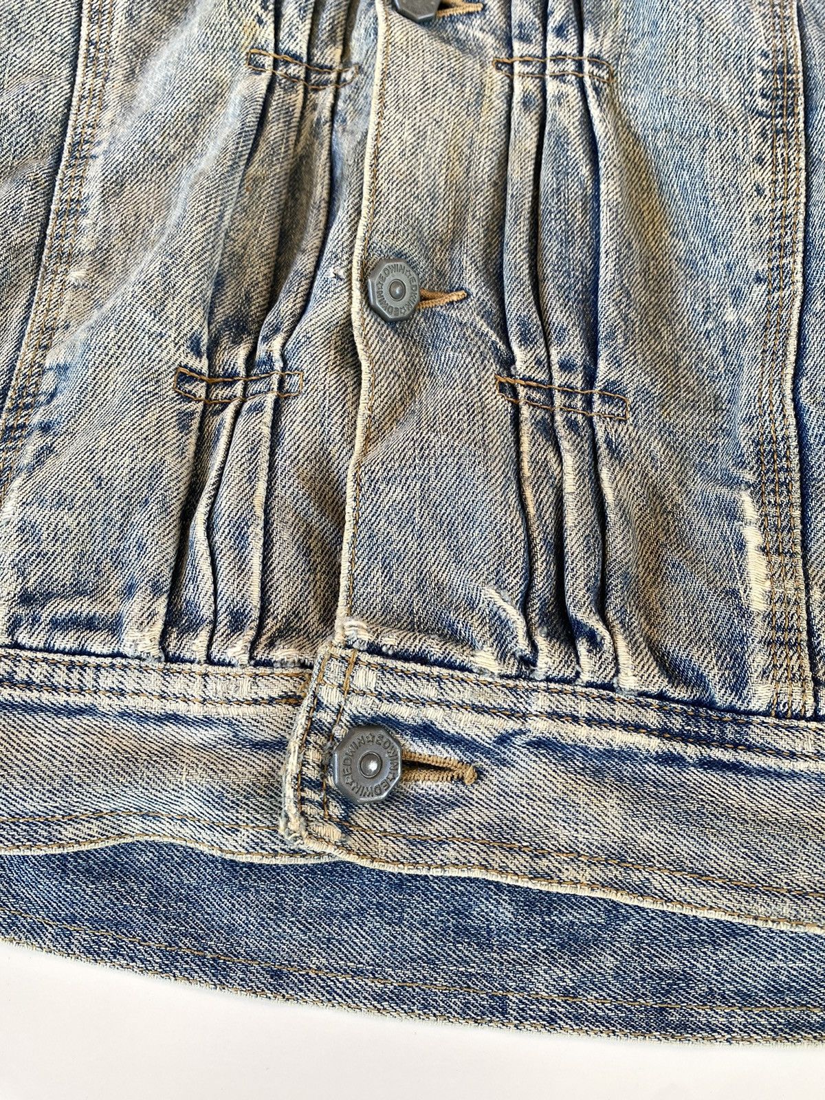 Edwin × Vintage Vintage Edwin Denim Distressed Size US L / EU 52-54 / 3 - 7 Thumbnail