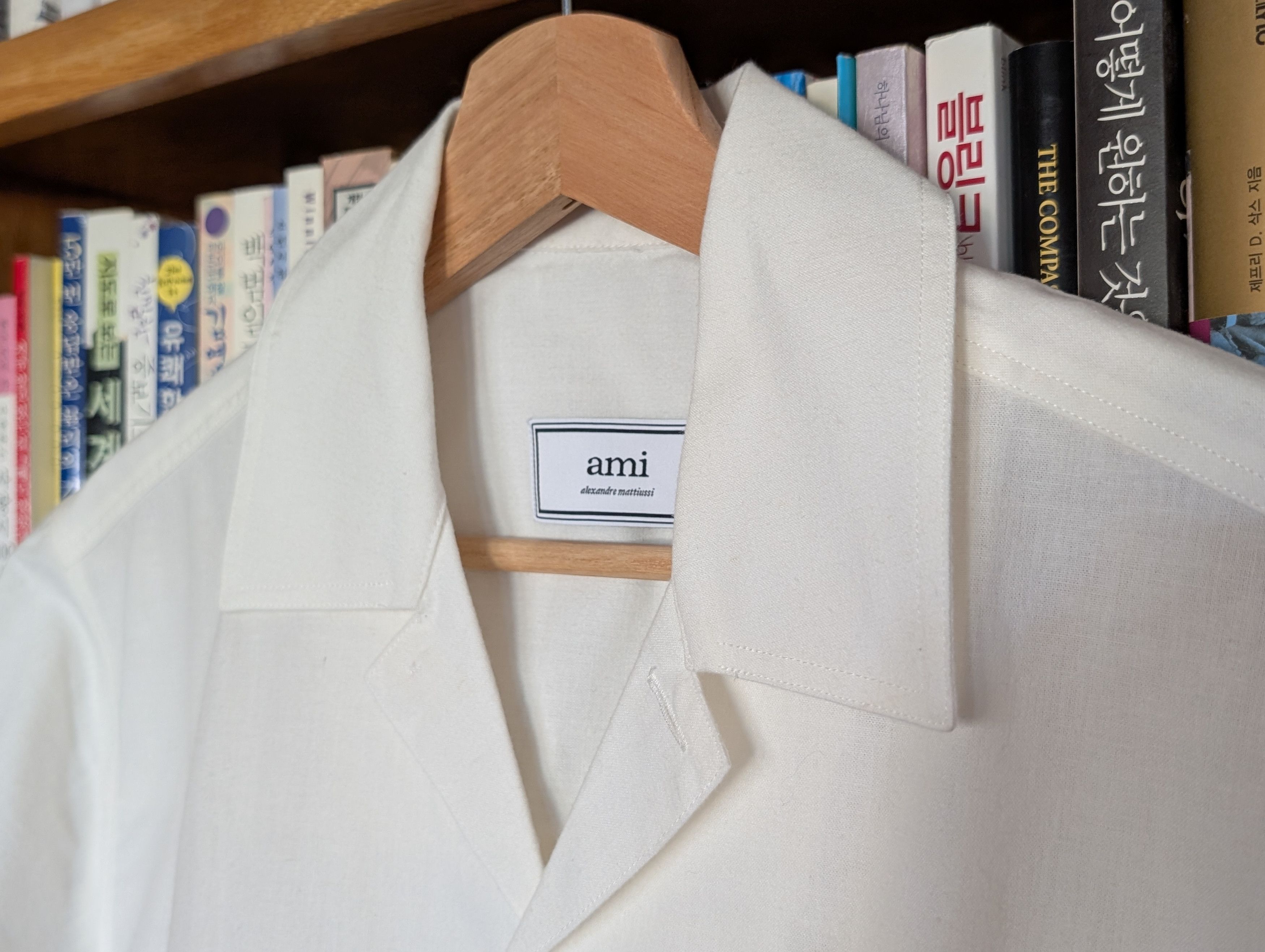 AMI Brown Patchwork Camp Collar Shirt Size US XS / EU 42 / 0 - 3 Thumbnail