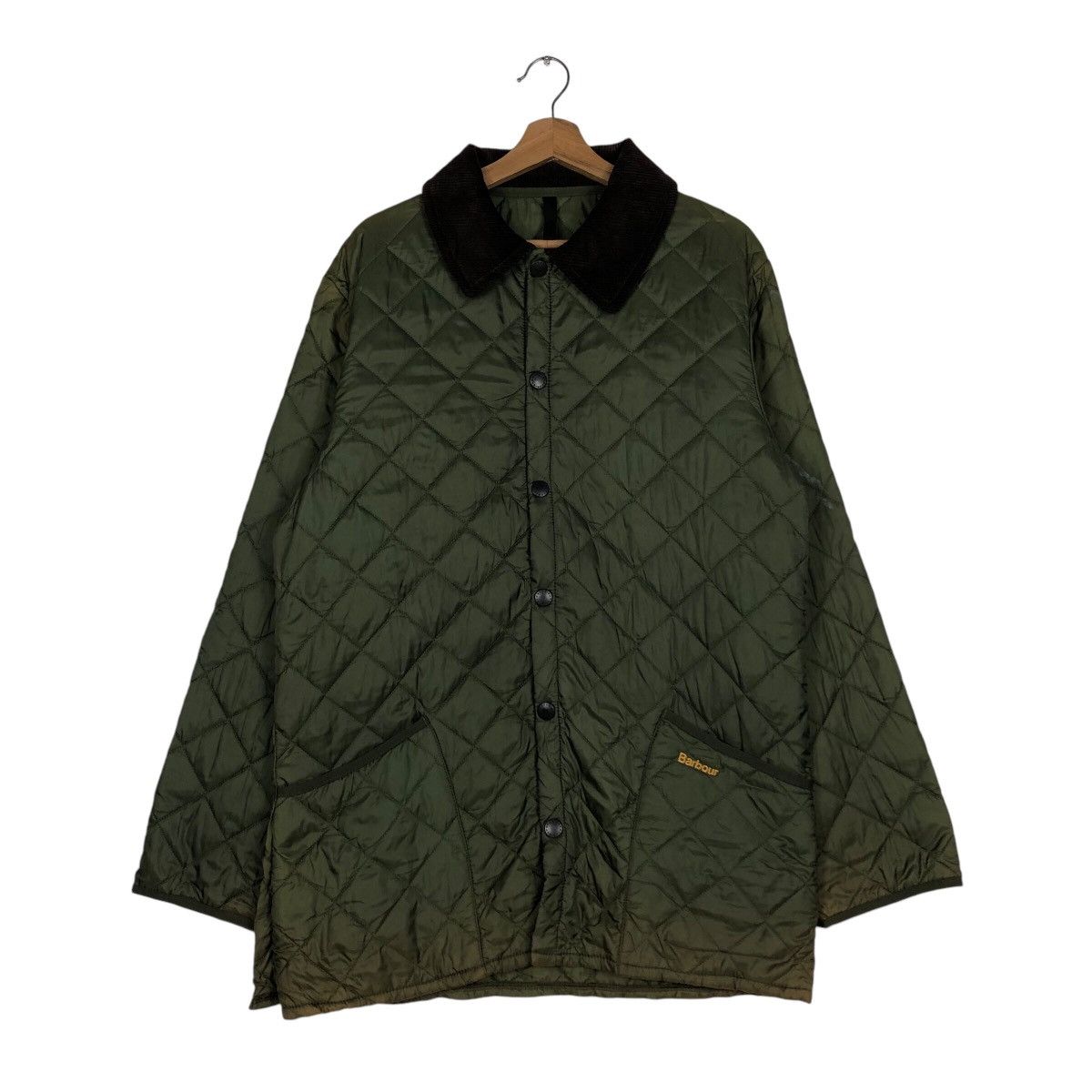 Barbour 📌Vintage Snap Button Quilted Jacket Chore Barbour Size US S / EU 44-46 / 1 - 2 Thumbnail