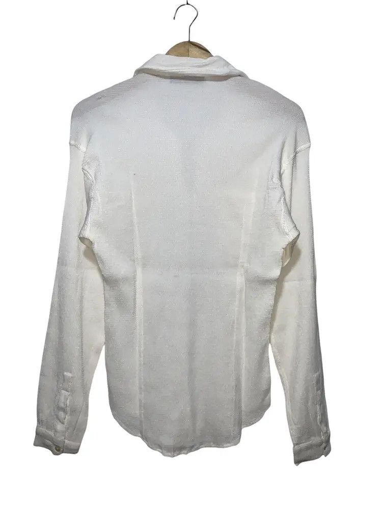 Calugi e Gianelli Vintage Calugi e giannelli pleats wrinkle zip shirt Size US M / EU 48-50 / 2 - 7 Thumbnail