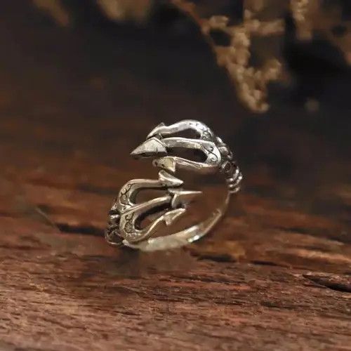 Jewelry × Vintage Poseidon Trident Ring Size ONE SIZE - 1 Thumbnail