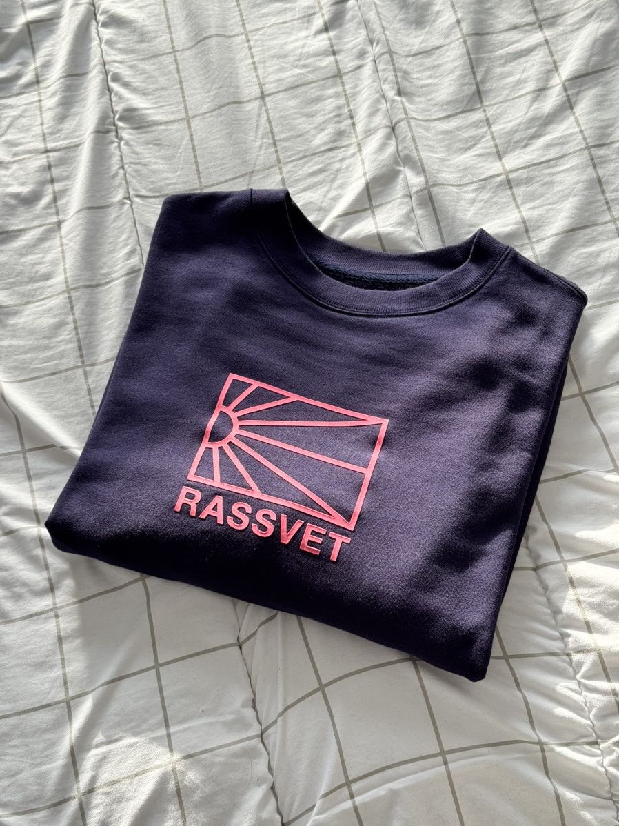 Gosha Rubchinskiy Rassvet Big Spell Out Logo Baggy Sweatshirt Size US M / EU 48-50 / 2 - 5 Thumbnail