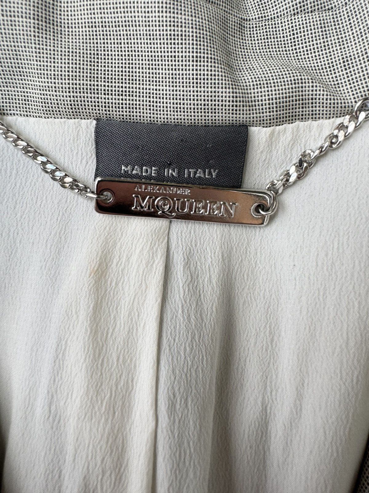 Alexander McQueen Alexander McQueen 2000's Spencer Peak Lapel Blazer Jacket Size M / US 6-8 / IT 42-44 - 3 Thumbnail