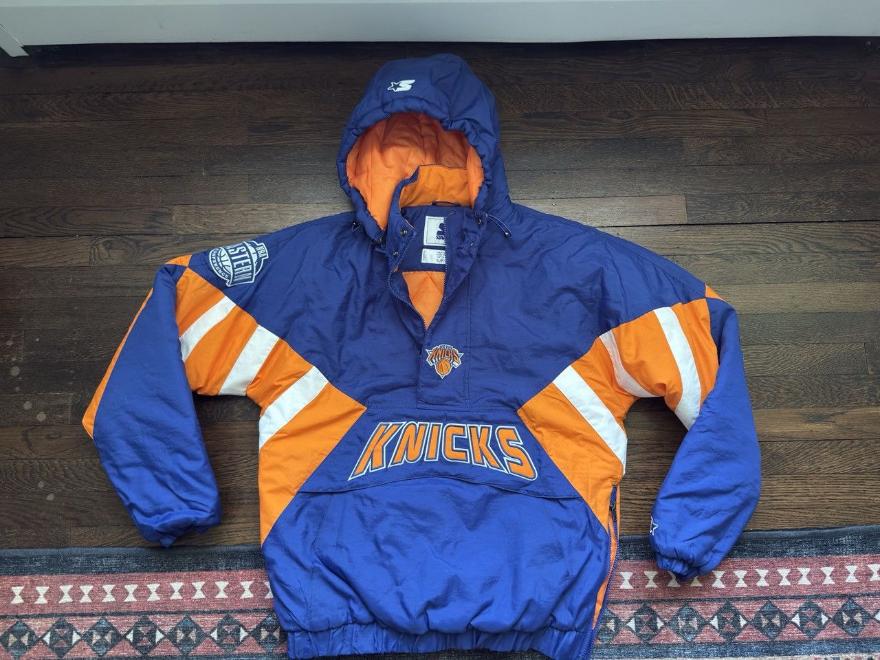 Starter New York Knicks Starter Bomber Jacket Small Size US S / EU 44-46 / 1 - 1 Thumbnail