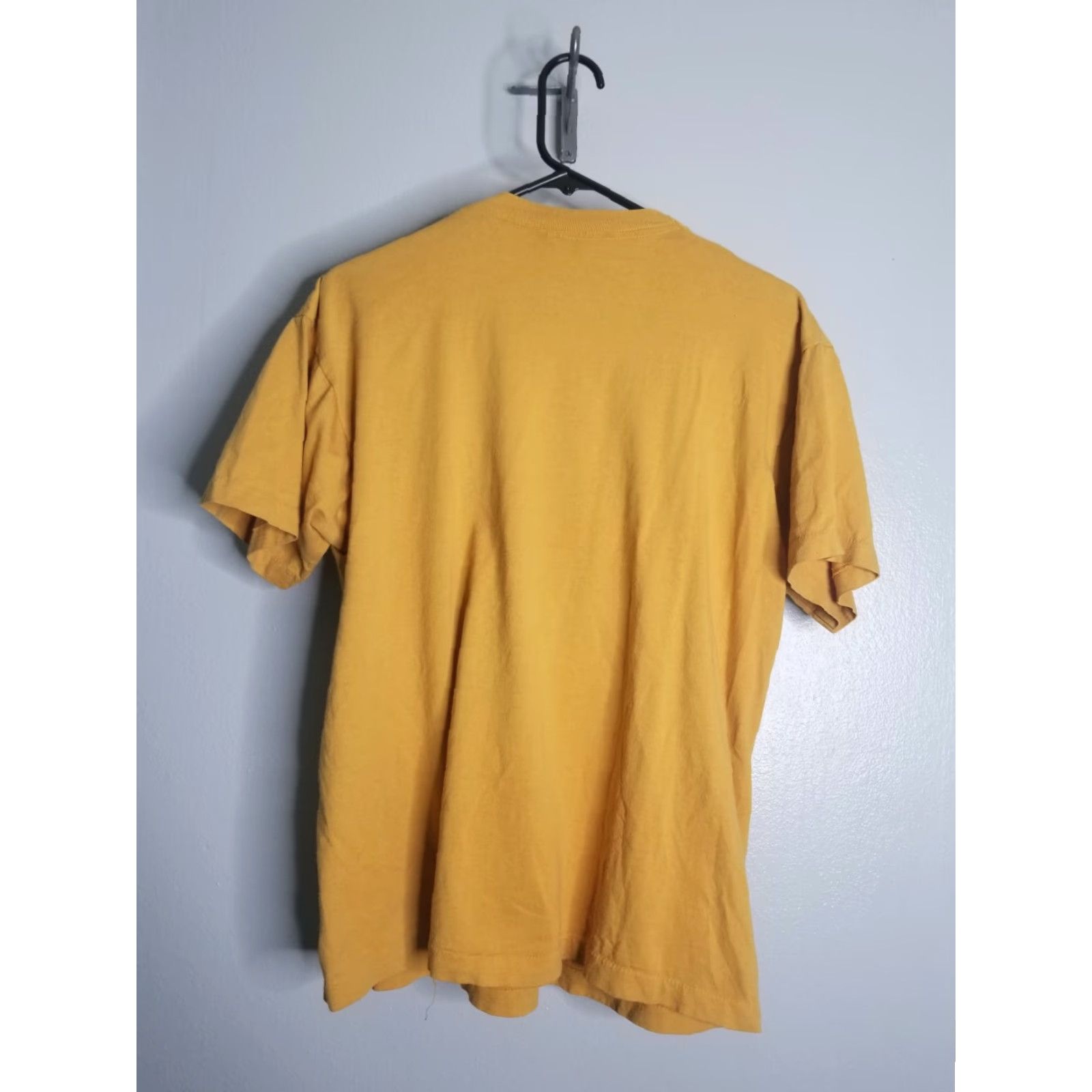 Vintage VINTAGE Gepetto Design Western T-Shirt 1980s Women’s Large Yellow Cotton Blend Rodeo Fringe Size L / US 10 / IT 46 - 2 Thumbnail