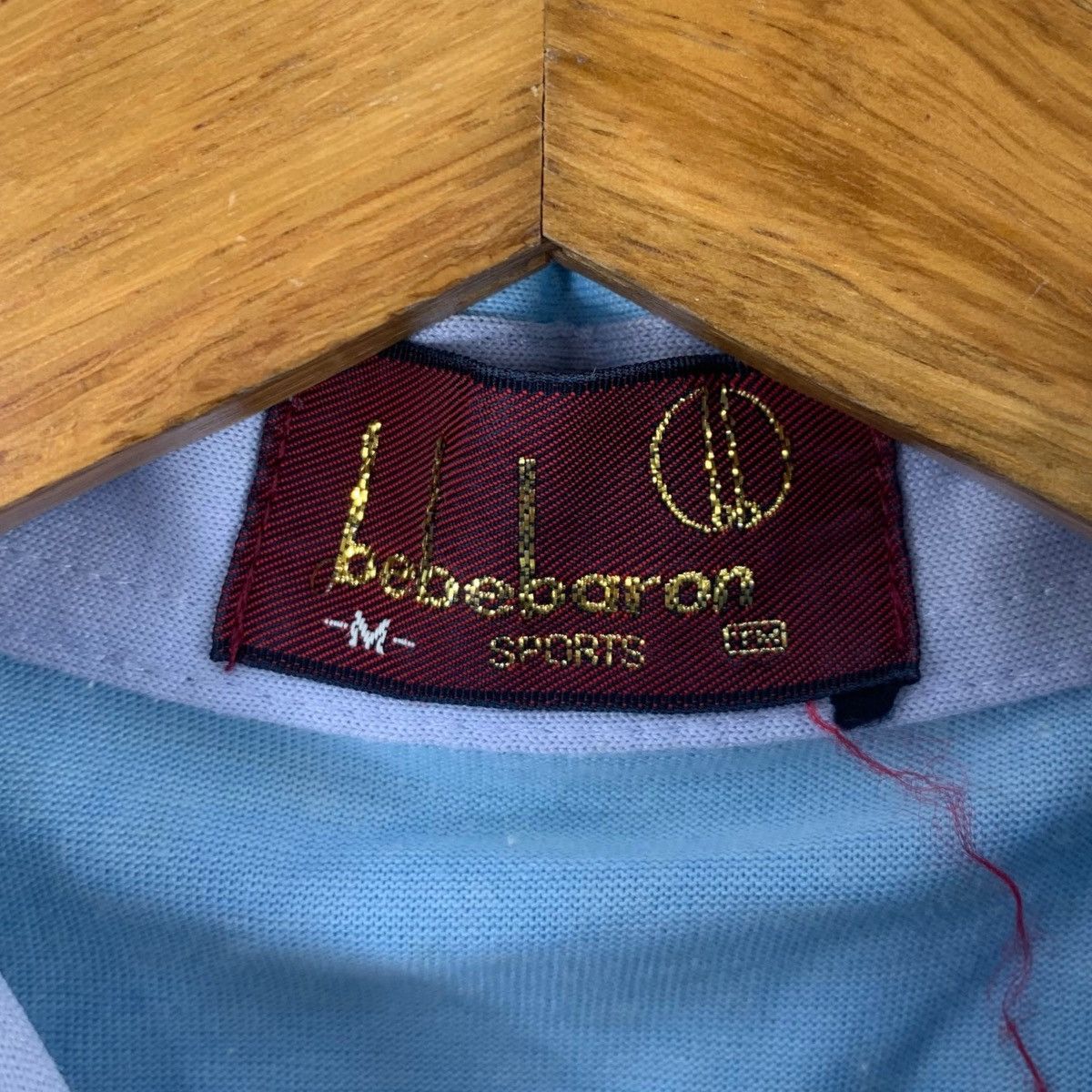 Vintage Vintage BEBEBARON SPORTS ITALY Embroidered Logo Polo Size US M / EU 48-50 / 2 - 5 Thumbnail