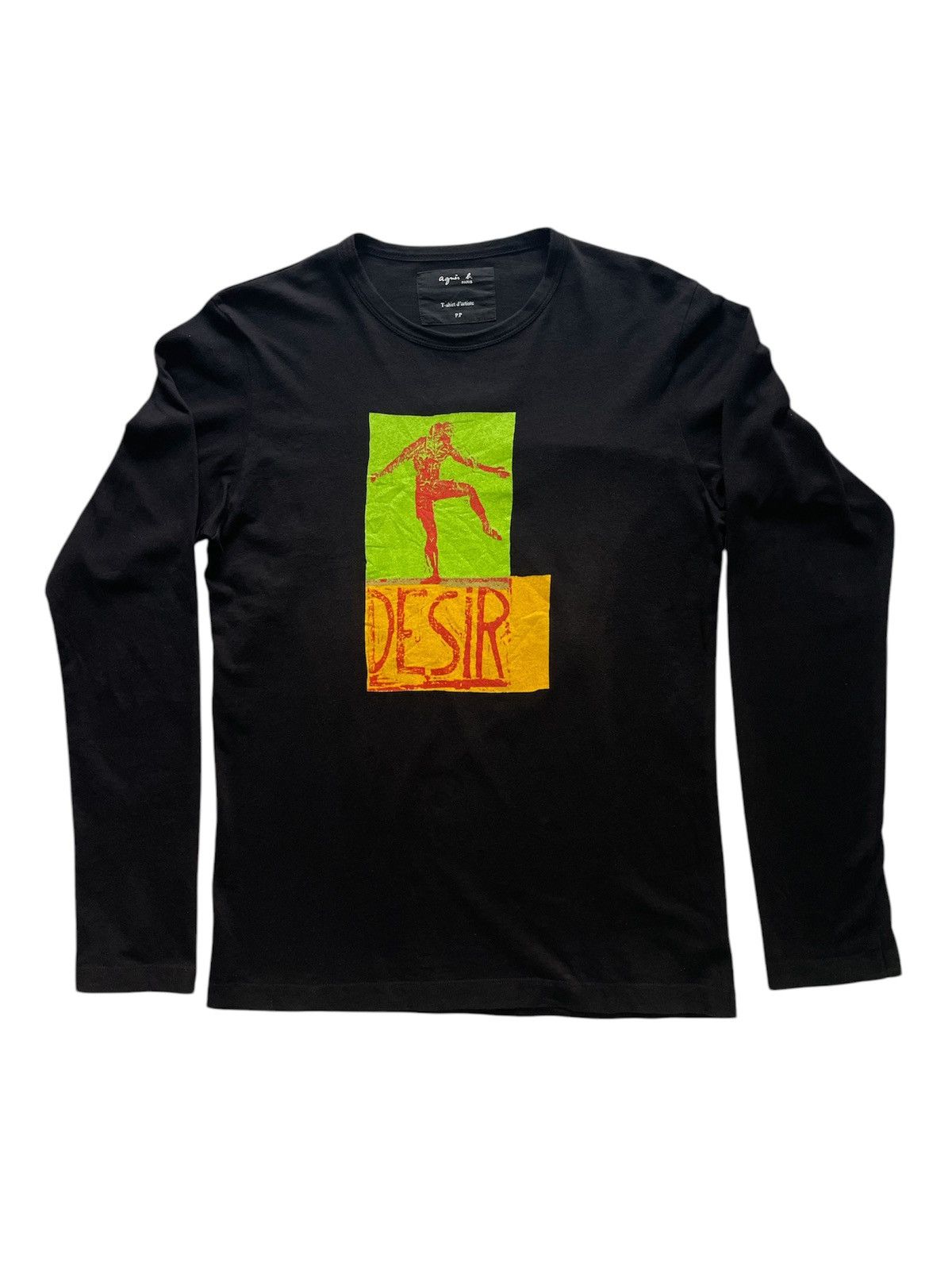 Vintage × agnes b. Agnes B T-shirt d’artiste Longsleeve soft cotton artwork tee Size US M / EU 48-50 / 2 - 3 Thumbnail