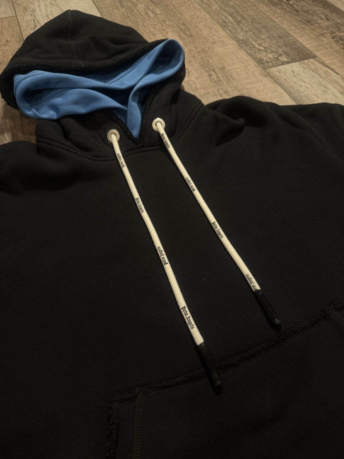 Palm Angels PALM ANGELS DOUBLE LAYER HOODIE SIZE LARGE Size US L / EU 52-54 / 3 - 2 Thumbnail