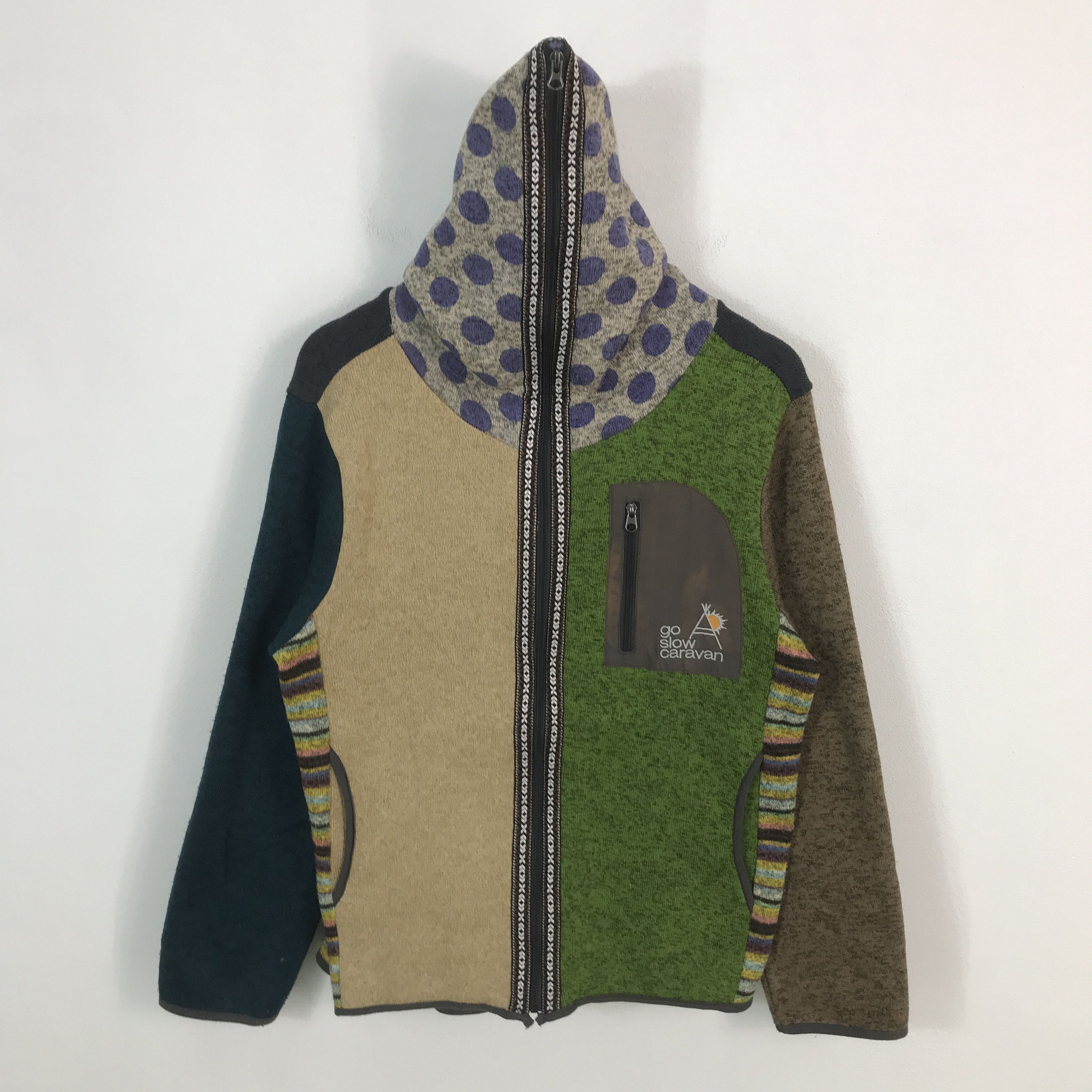 Japanese Brand × go slow caravan go slow caravan japan Full zipper Hoodie jacket Size US L / EU 52-54 / 3 - 1 Thumbnail