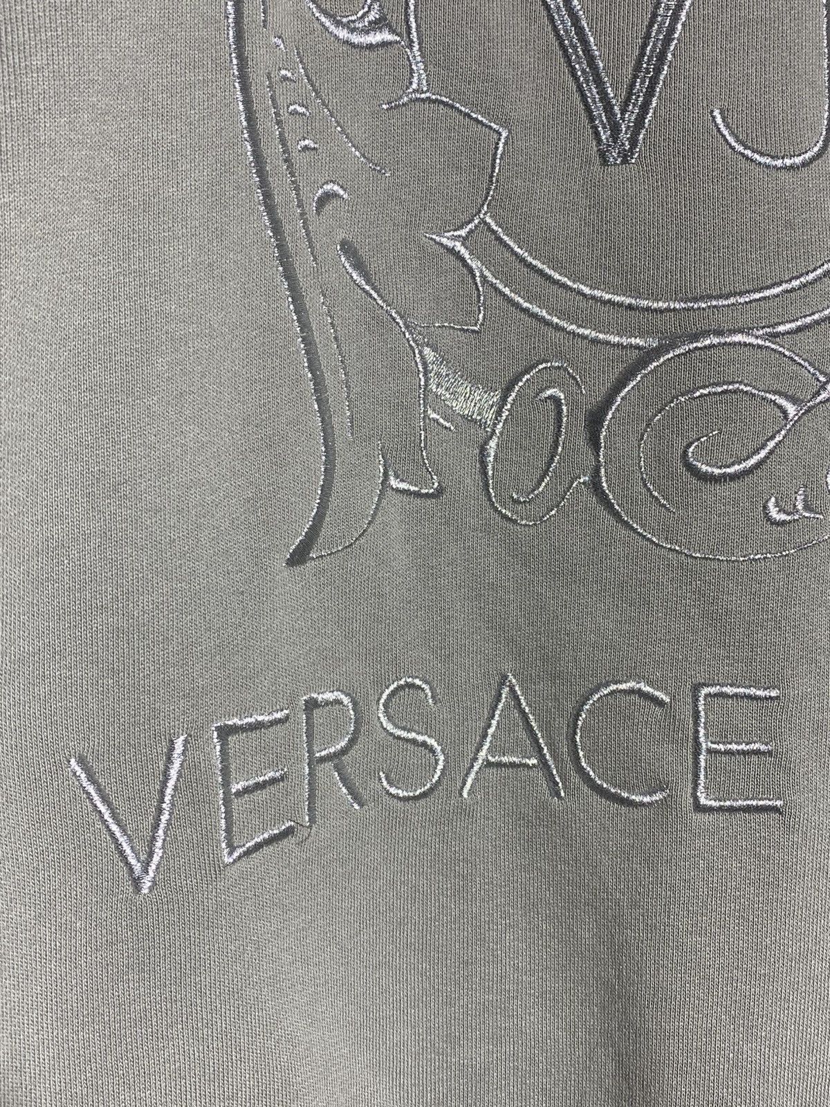 Versace Versace Jeans Crewneck Sweatshirt Grey Size US L / EU 52-54 / 3 - 5 Thumbnail