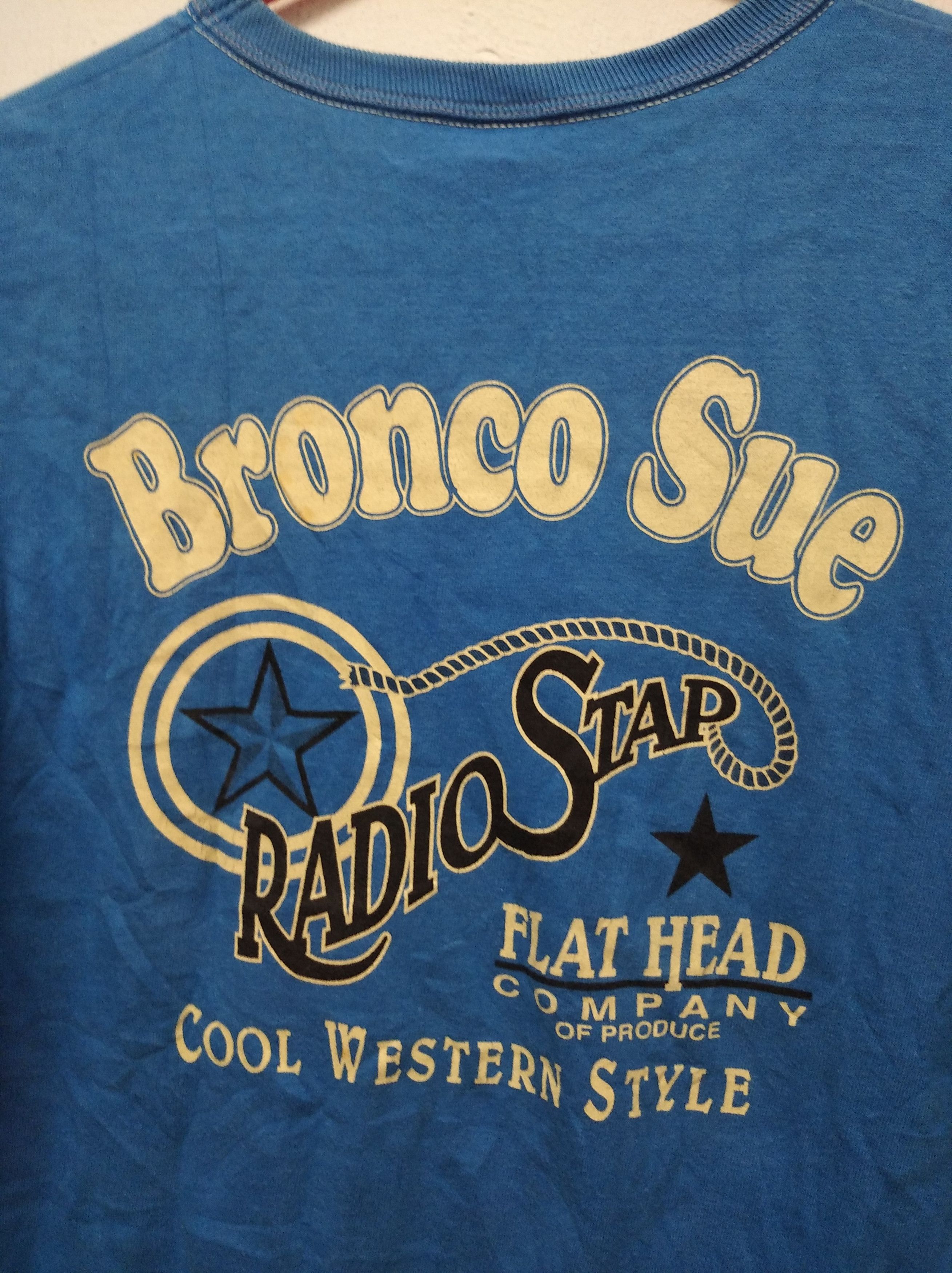 Japanese Brand × The Flat Head The FlatHead Made in Japan radio stap T-Shirt Size 38 Size US S / EU 44-46 / 1 - 3 Thumbnail