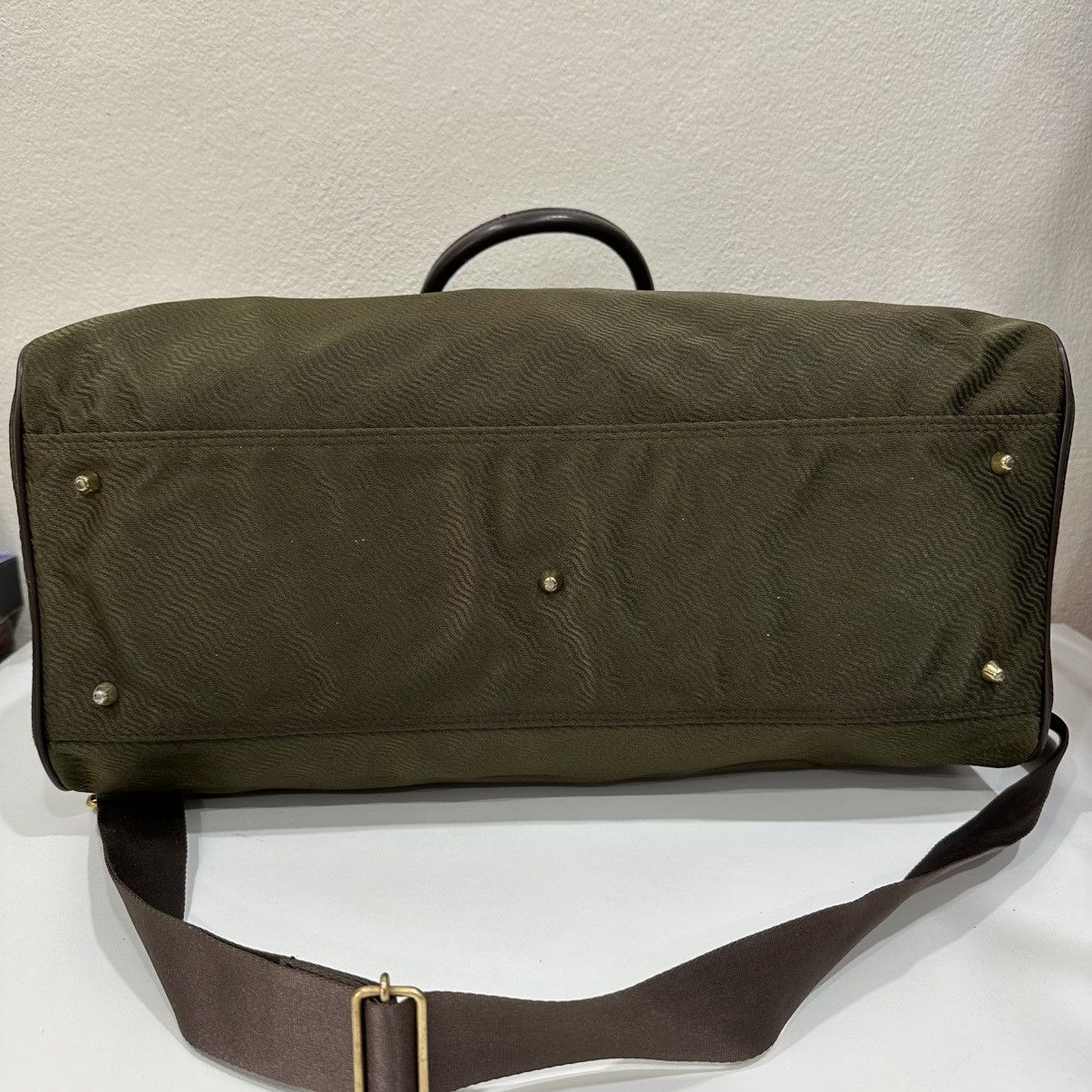 Balenciaga ‼️LASTDROP‼️ BALENCIAGA BB KHAKI GREEN BOSTON TRAVEL BAG Size ONE SIZE - 6 Thumbnail