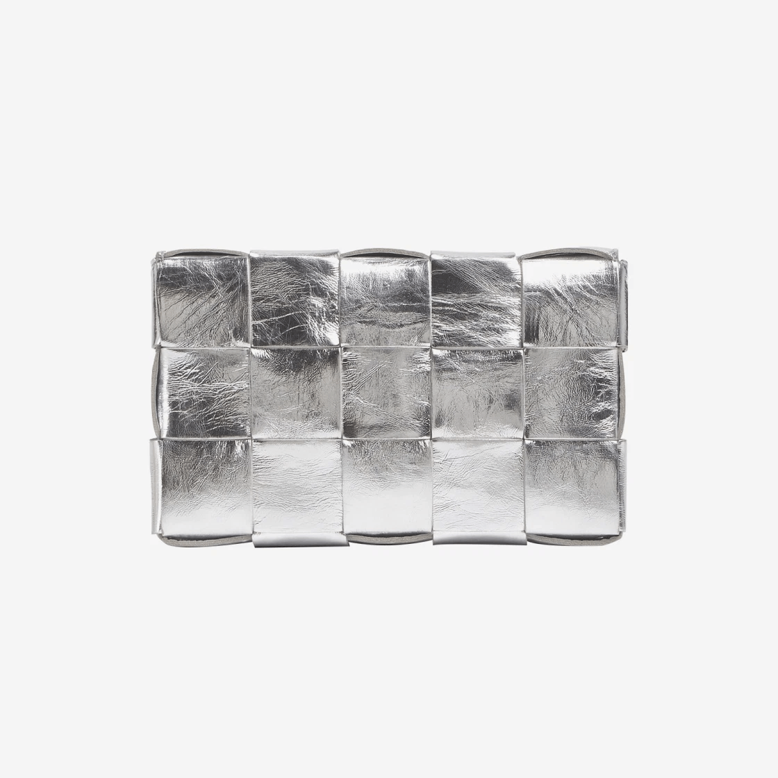 Bottega Veneta o1loc1c0724 Size: OS / 578004 Cassette Bag in Silver Size ONE SIZE - 2 Thumbnail