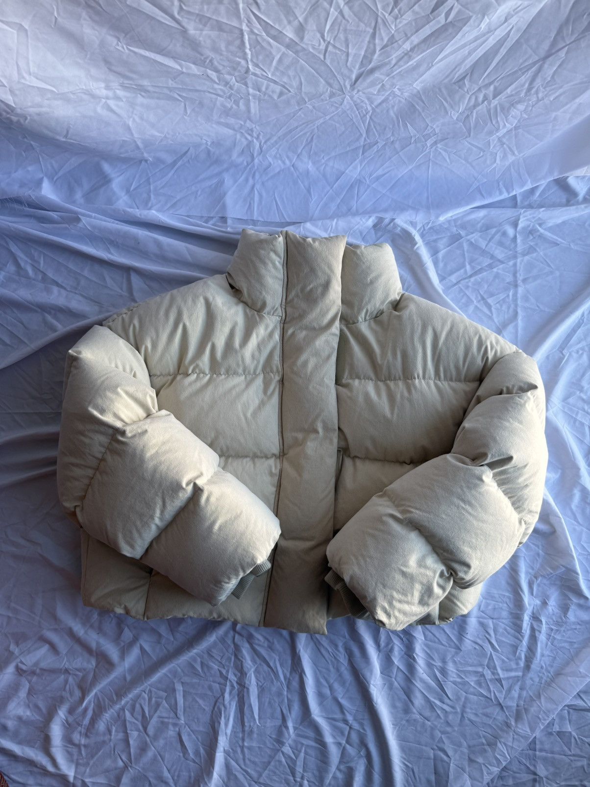 Entire Studios Entire Studios Down MML Cream Puffer Jacket Size US M / EU 48-50 / 2 - 7 Thumbnail