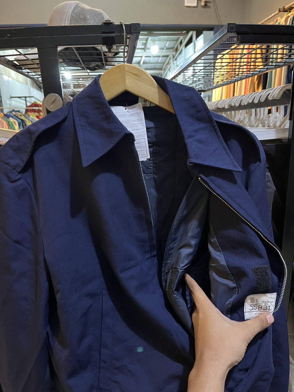 Buzz Rickson's Rare🔥 90s style S5831 millitary work jacket Size US M / EU 48-50 / 2 - 3 Thumbnail