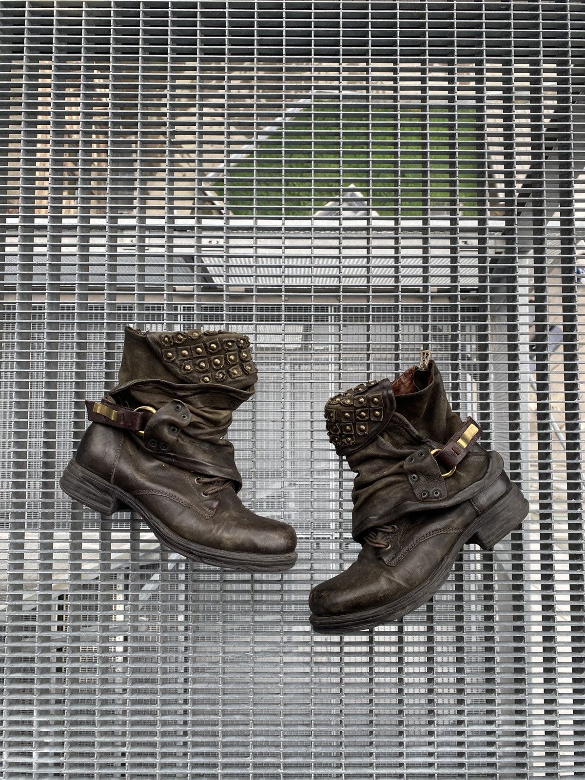 A.S.98 A.S.98 Vintage Leather Avant-garde Boots Size US 7 / IT 37 - 1 Thumbnail