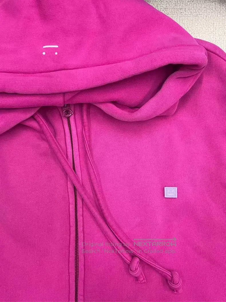 Acne Studios Acne Studios Solid color hooded long sleeve cotton zip swe Size XXS / US 00 / IT 34 - 4 Thumbnail