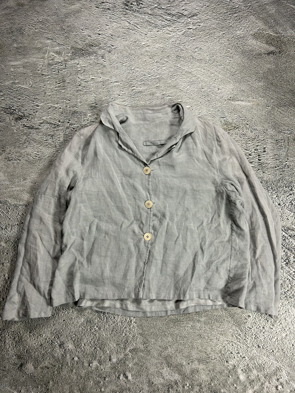 Rundholz Rundholz Shirt Button-up grey with pockets Size S / US 4 / IT 40 - 9 Thumbnail