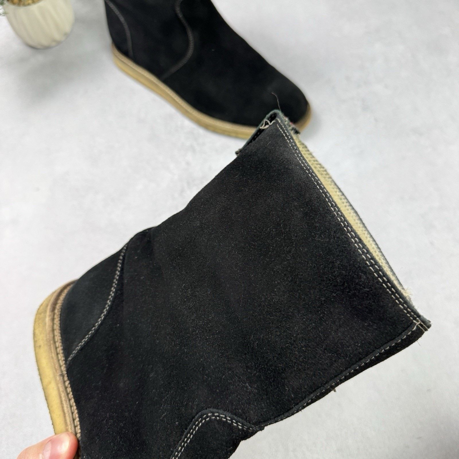 Gucci Gucci Men High Suede Fur Boot Winter Black Size US 9 Size US 9 / EU 42 - 22 Thumbnail