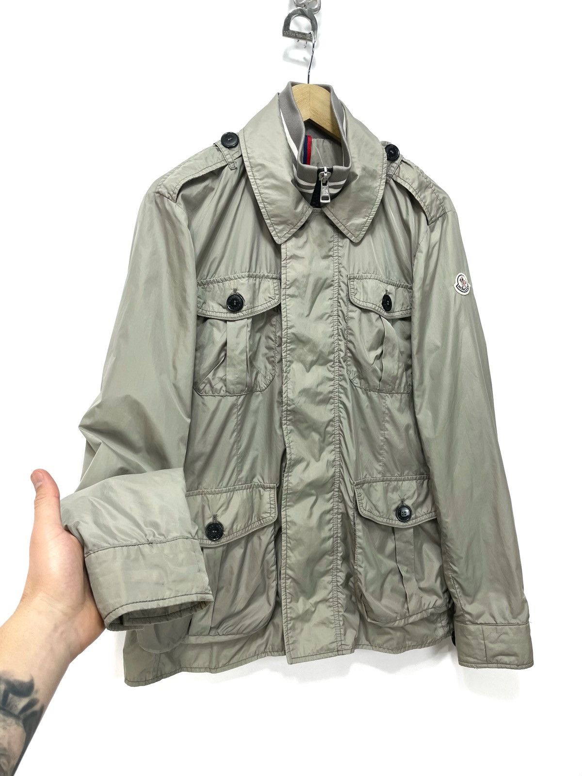 Moncler Moncler Kenya Nylon Field Jacket – Size 3 Size US M / EU 48-50 / 2 - 2 Thumbnail