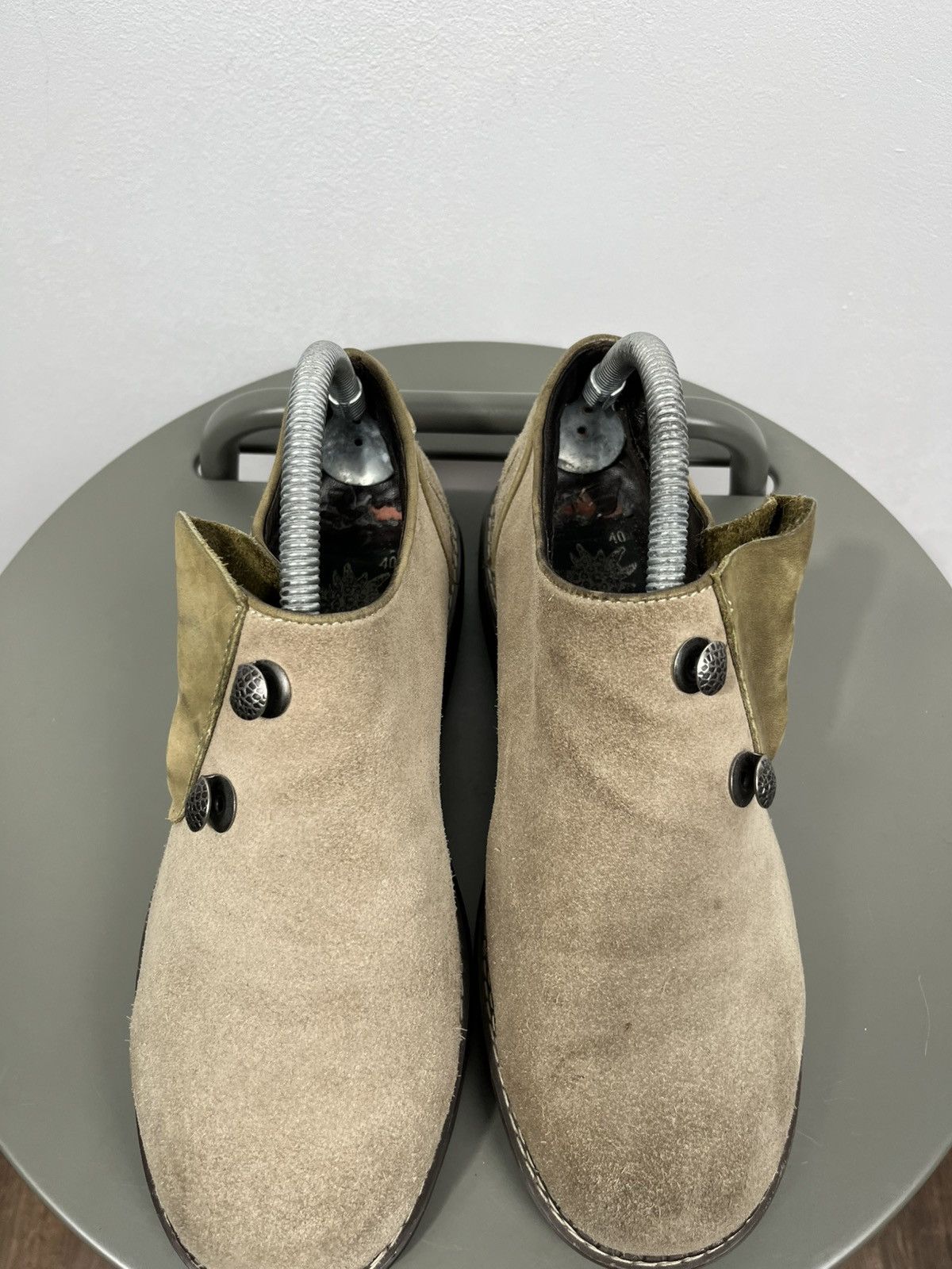 Other Suede Slip On Loafers Metal Buttons EU 40 Size US 7 / EU 40 - 5 Thumbnail