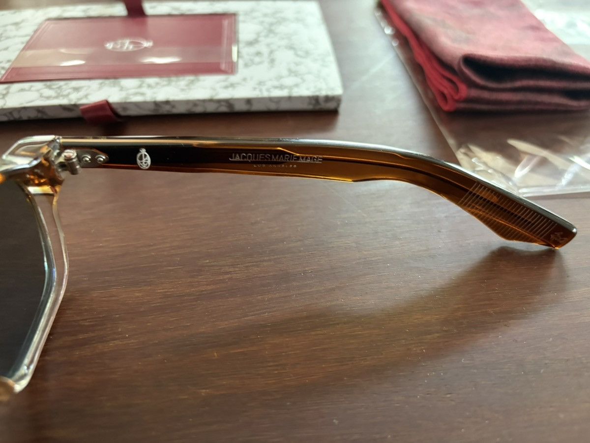 Jacques Marie Mage JACQUES MARIE MAGE Zephirin 47I Acetate HIKORY FADE (RARE) Size 46 - 5 Thumbnail