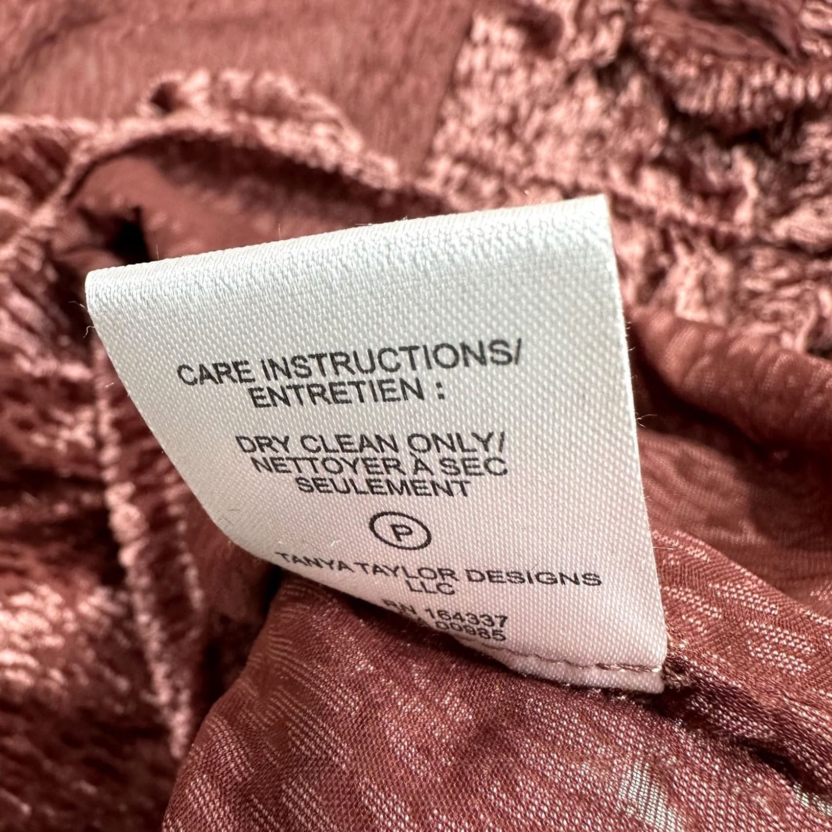 Tanya Taylor Tanya Taylor Blouse Shirt V-Neck Ruffle Pink XS NWT Designer Women Regular Long Sleeve Blouse Size XS / US 0-2 / IT 36-38 - 6 Thumbnail