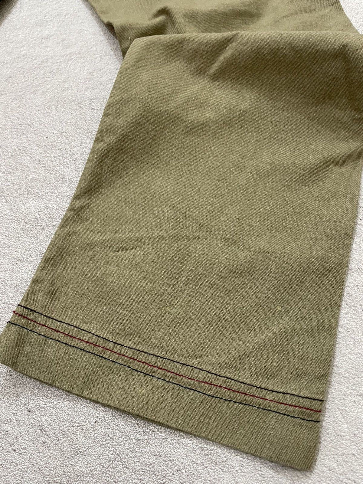 Japanese Brand 2000s Vintage Graphic Utility Pants All Over Print Y2K Size US 32 / EU 48 - 11 Thumbnail