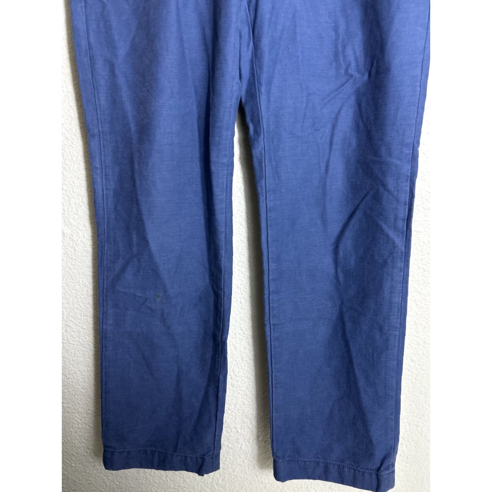 J.Crew J.Crew Slim Fit Mens 34x32 Blue Cotton Chino Pants Size US 34 / EU 50 - 2 Thumbnail