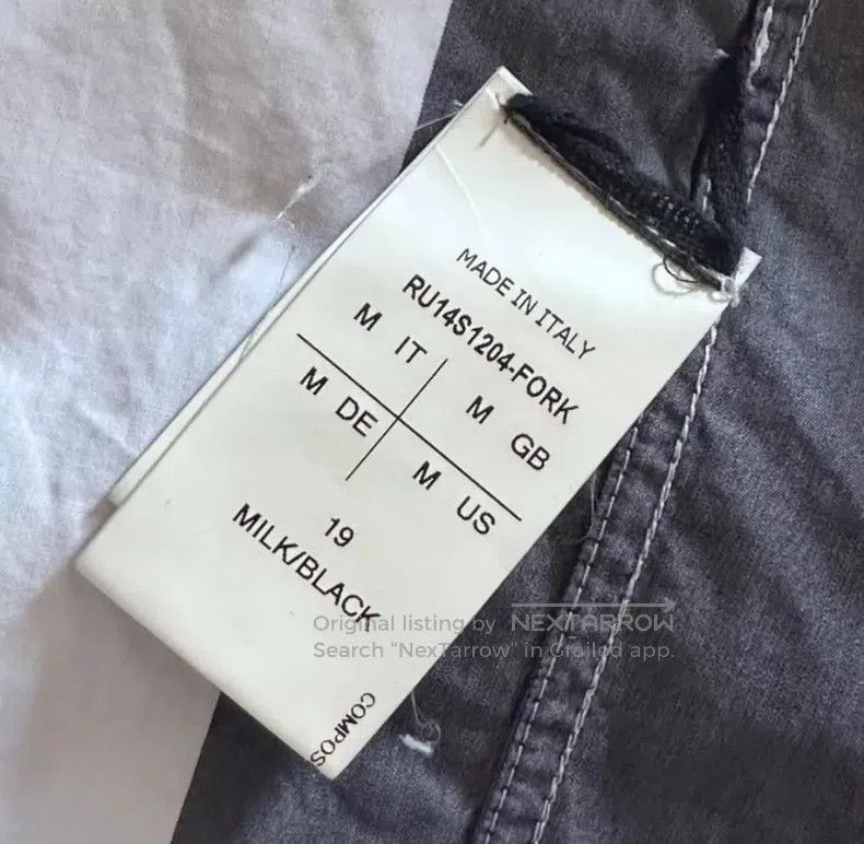 Rick Owens Rick Owens 14ss shirt Size US M / EU 48-50 / 2 - 4 Thumbnail