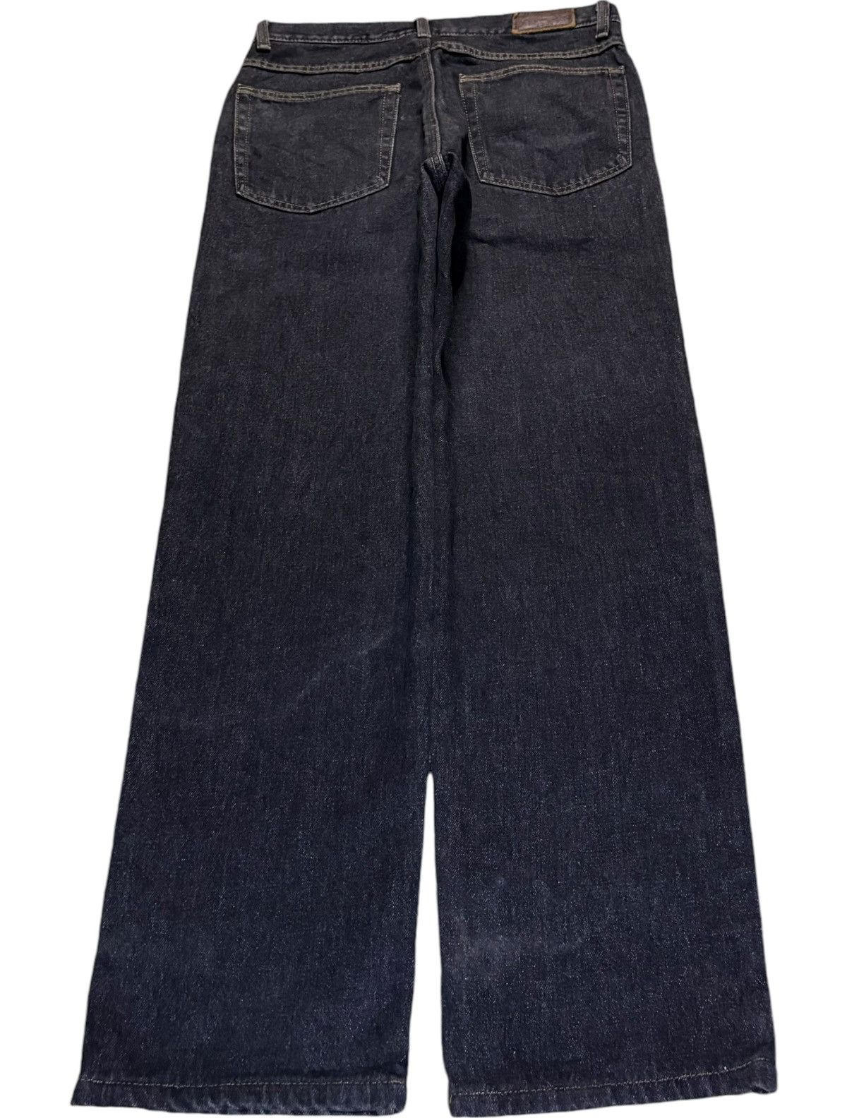 Japanese Brand × L.L. Bean Vintage LL Bean Raw Denim Flannel Inside Classic Fit Jeans Size US 30 / EU 46 - 2 Thumbnail