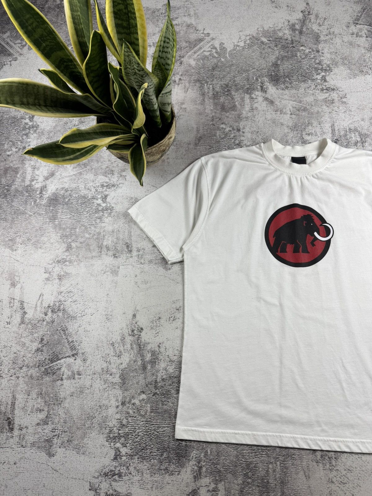 Mammut Mammut Men’s XL White Classic Logo Outdoor Cotton Basic Jersey T Shirt Tee Shirt Size US XL / EU 56 / 4 - 3 Thumbnail