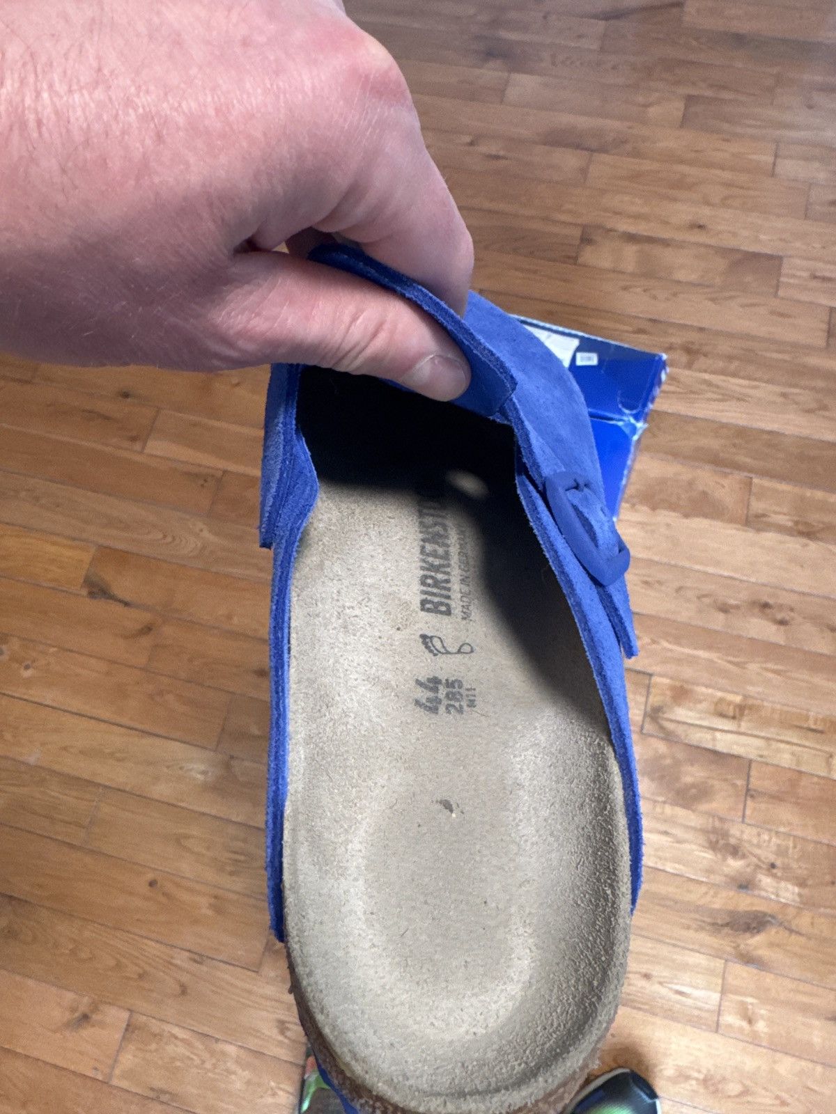 Birkenstock Boston / Ultra Blue / Nordstrom Exclusive / Size 44 Size US 11 / EU 44 - 12 Thumbnail