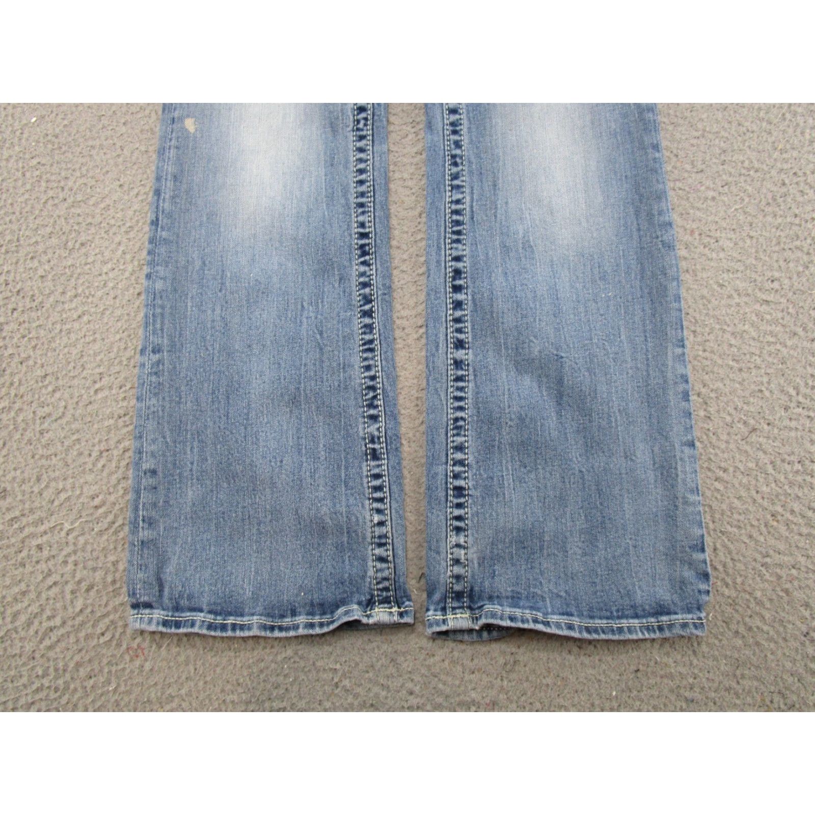 Vintage VINTAGE Vigoss Boot Cut Jeans Women's 8x32 Blue Denim Size 8 Heritage Fit 5-Pocket Design Jeans Womens Size 30" / US 8 / IT 44 - 2 Thumbnail