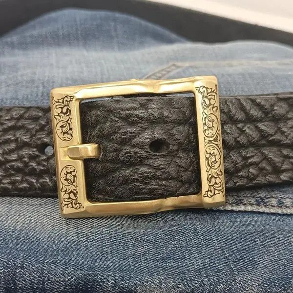 Japanese Brand Atsuko x Asaka Customised handmade leather 7 holes (3.8cm) Size 32 - 5 Thumbnail