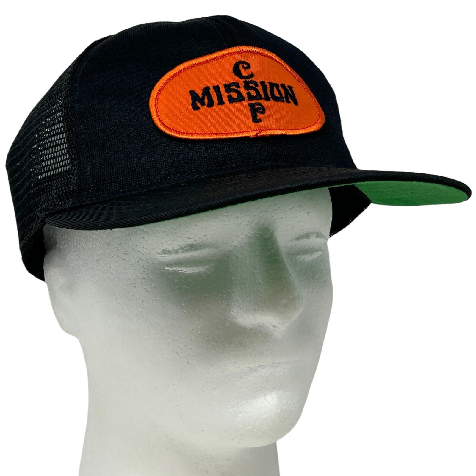 Vintage Vintage 80s Mission CP CSP Patch Trucker Hat Baseball Cap Size ONE SIZE - 9 Thumbnail