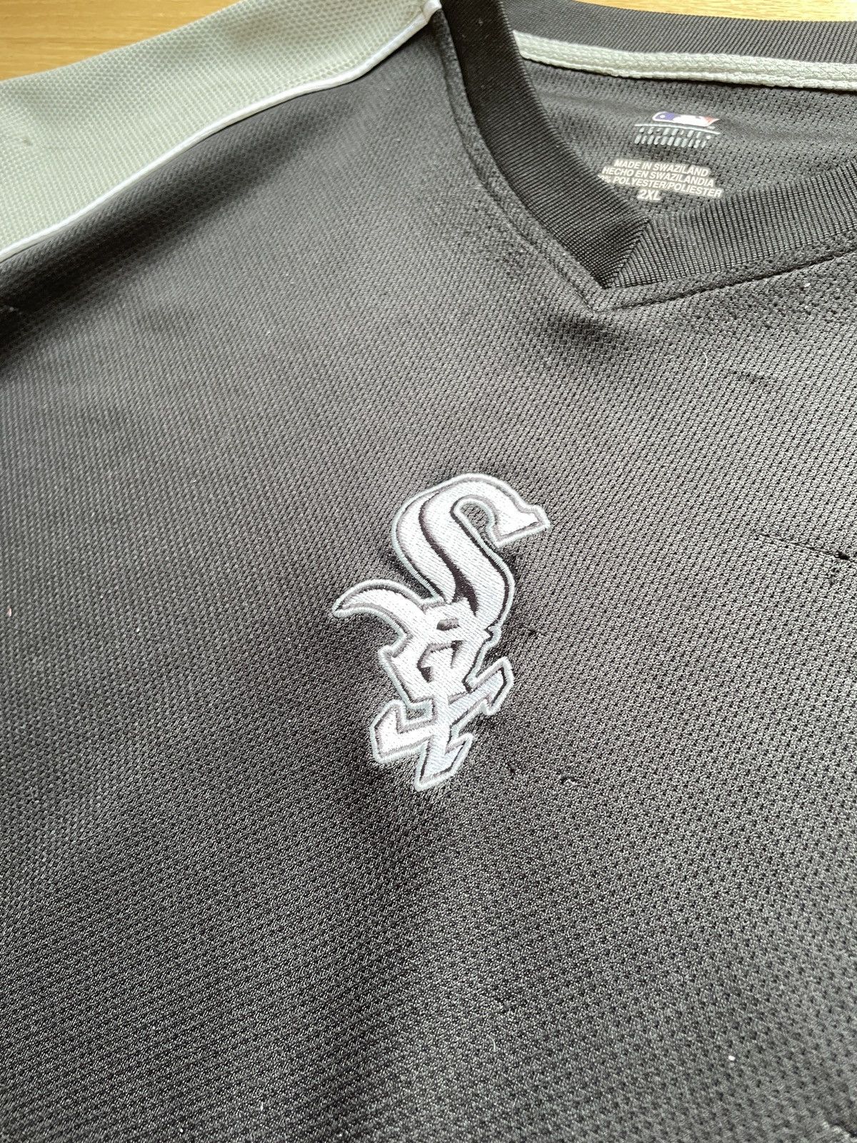 MLB VTG 00’s Chicago White Sox Center Logo Tee T-shirt Black XXL Size US XXL / EU 58 / 5 - 2 Thumbnail