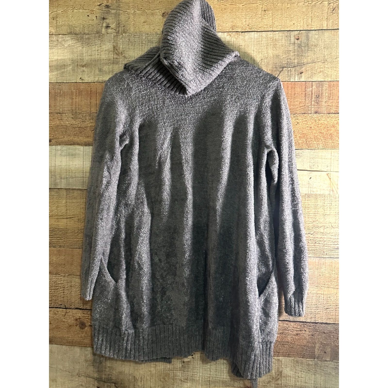 Vintage Cyrus Sweater Cardigan Hooded Gray Small Women's NWT Size S / US 4 / IT 40 - 3 Thumbnail