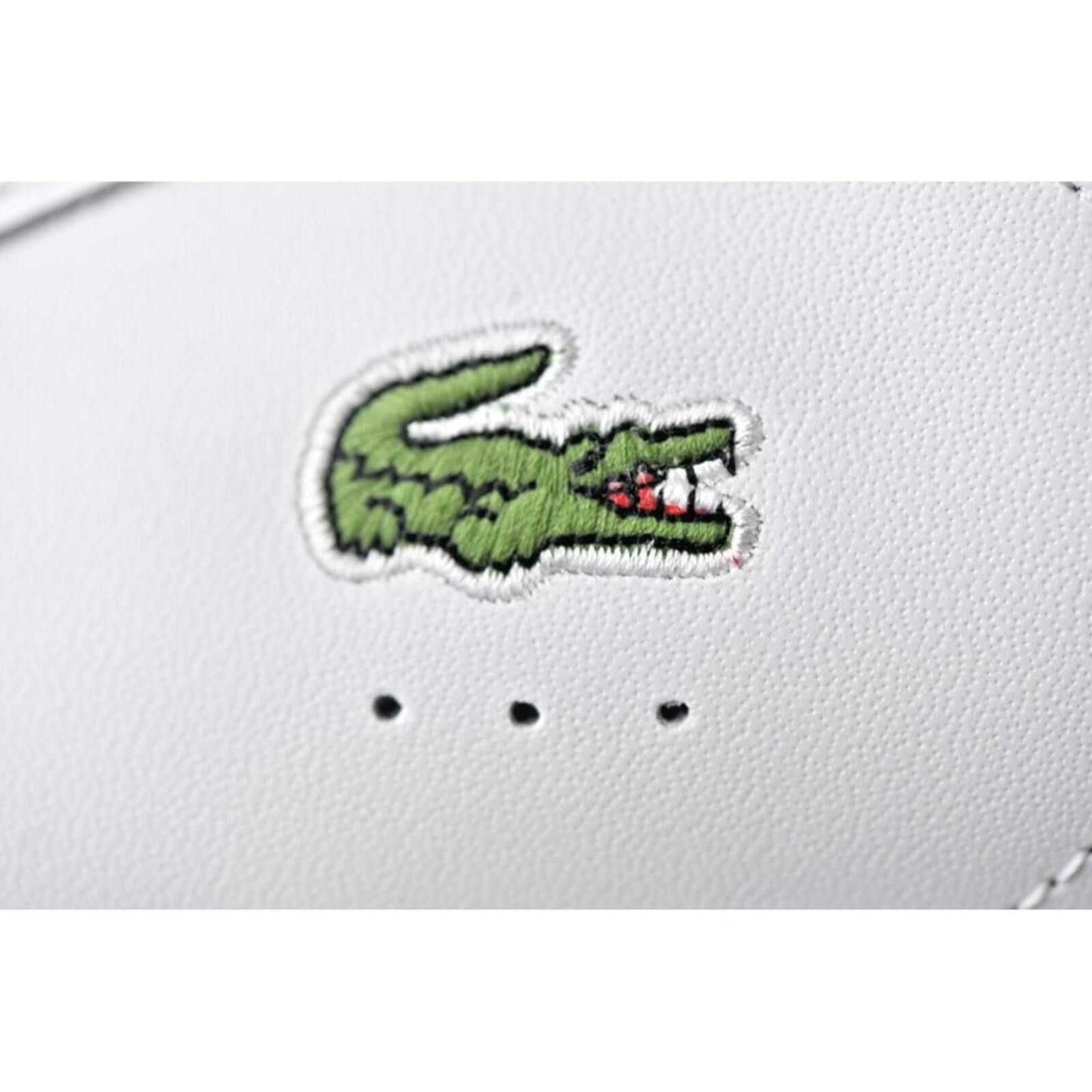 Lacoste Lacoste Lineset Powercourt 223-1 Leather SMA | White/Green Size US 11 / EU 44 - 3 Thumbnail